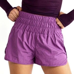 Free People. High Waisted Athletic Shorts. Size M.